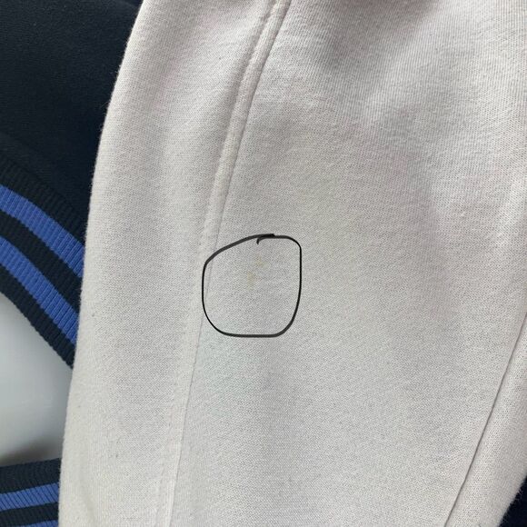 Dragonball Z Vegeta Mens Sz S Varsity Snap Button Black White Anime Jacket Coat - Picture 7 of 9